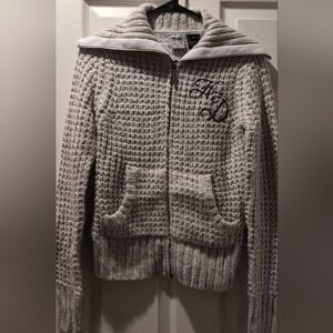 Harley-Davidson Full Front Zip Sweater - Size Small